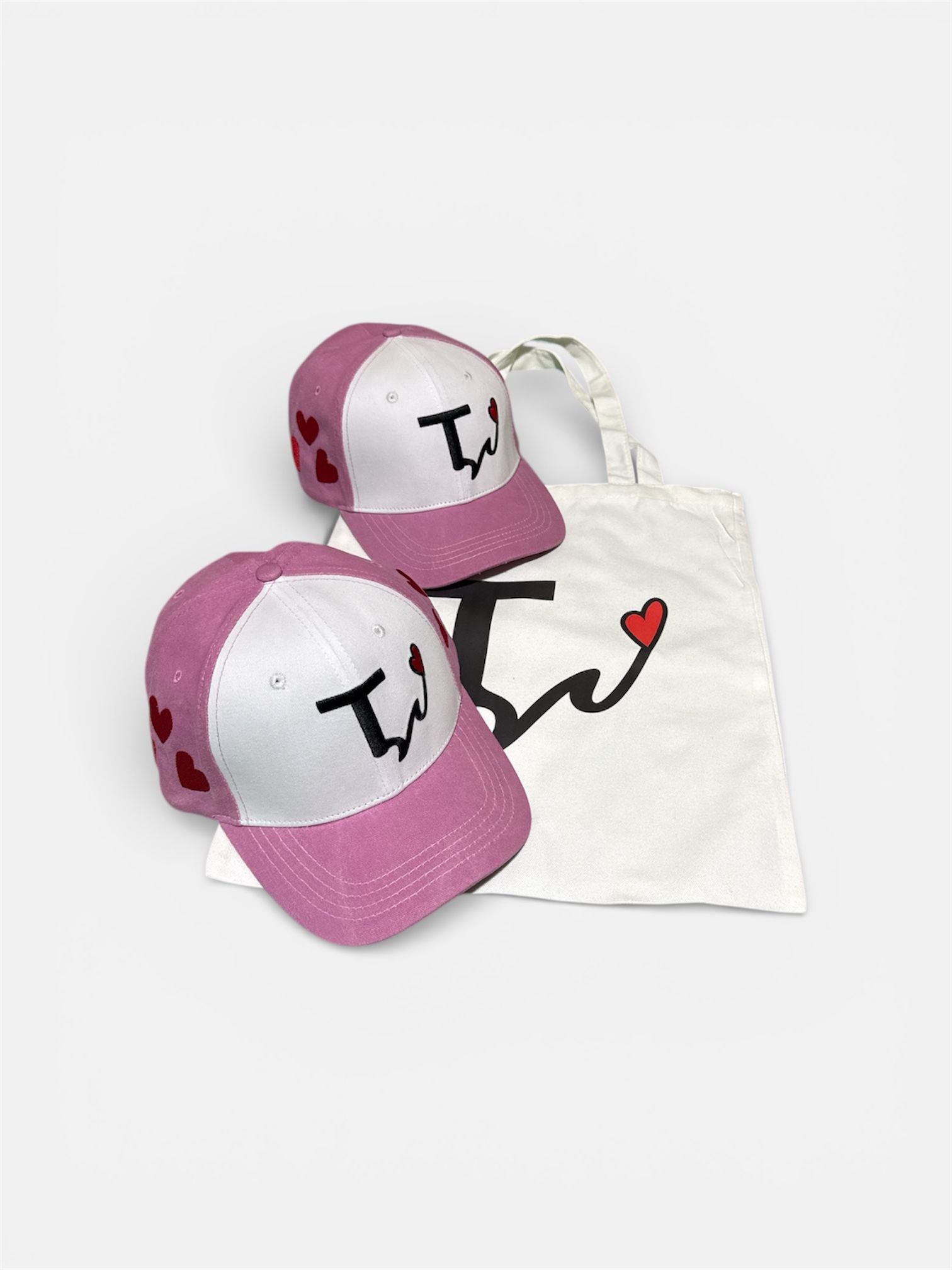 Valentines matching cap special combo